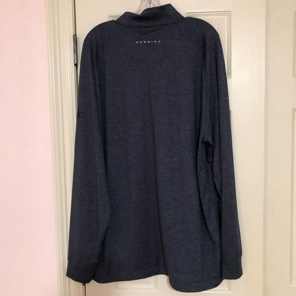 2/$30 Dunning Golf Mens Quarter Zip XXL Embroidered Details - Picture 4 of 8